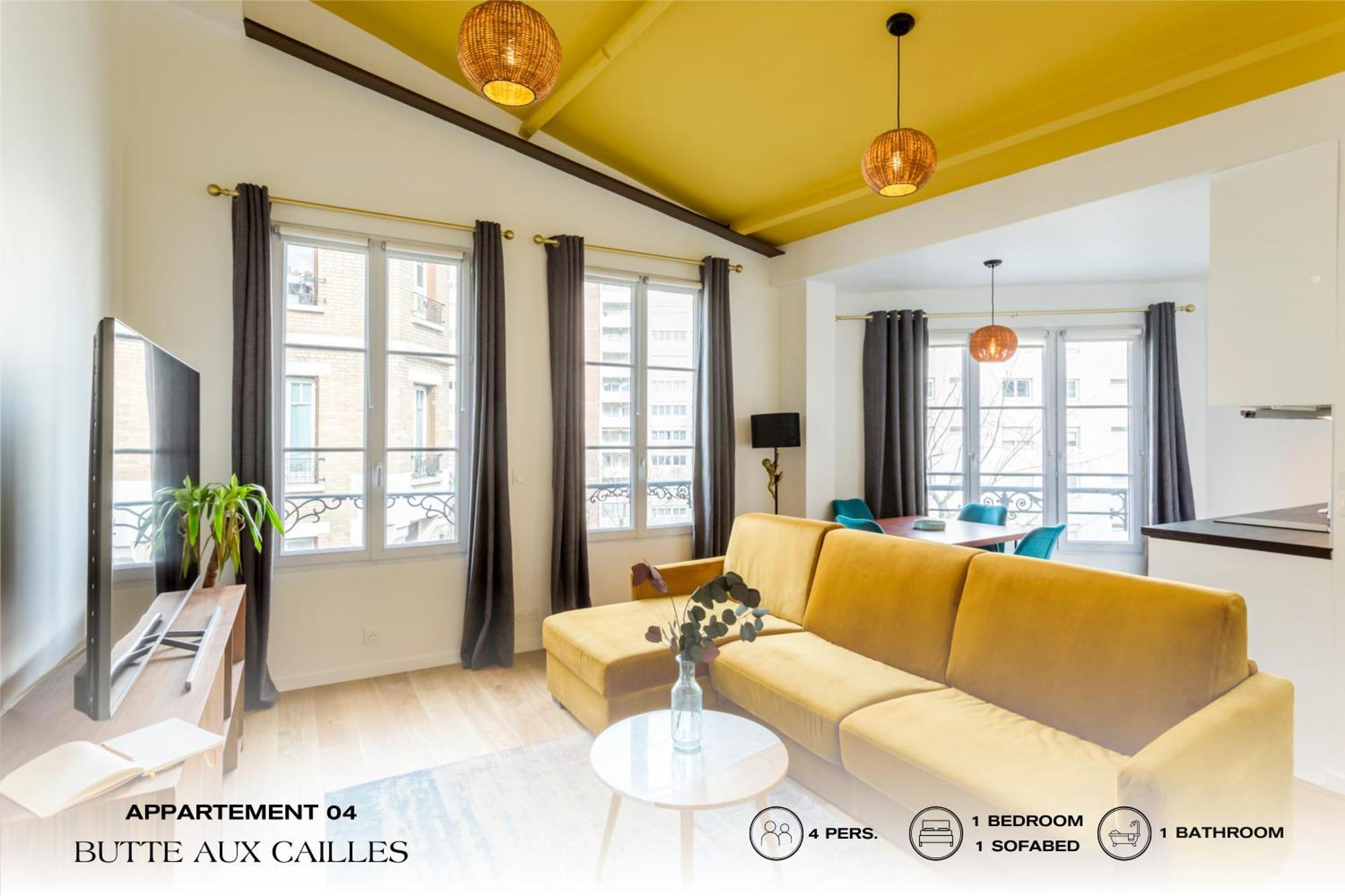 Апартаменти Beauquartier - Butte Aux Cailles I Париж Екстер'єр фото